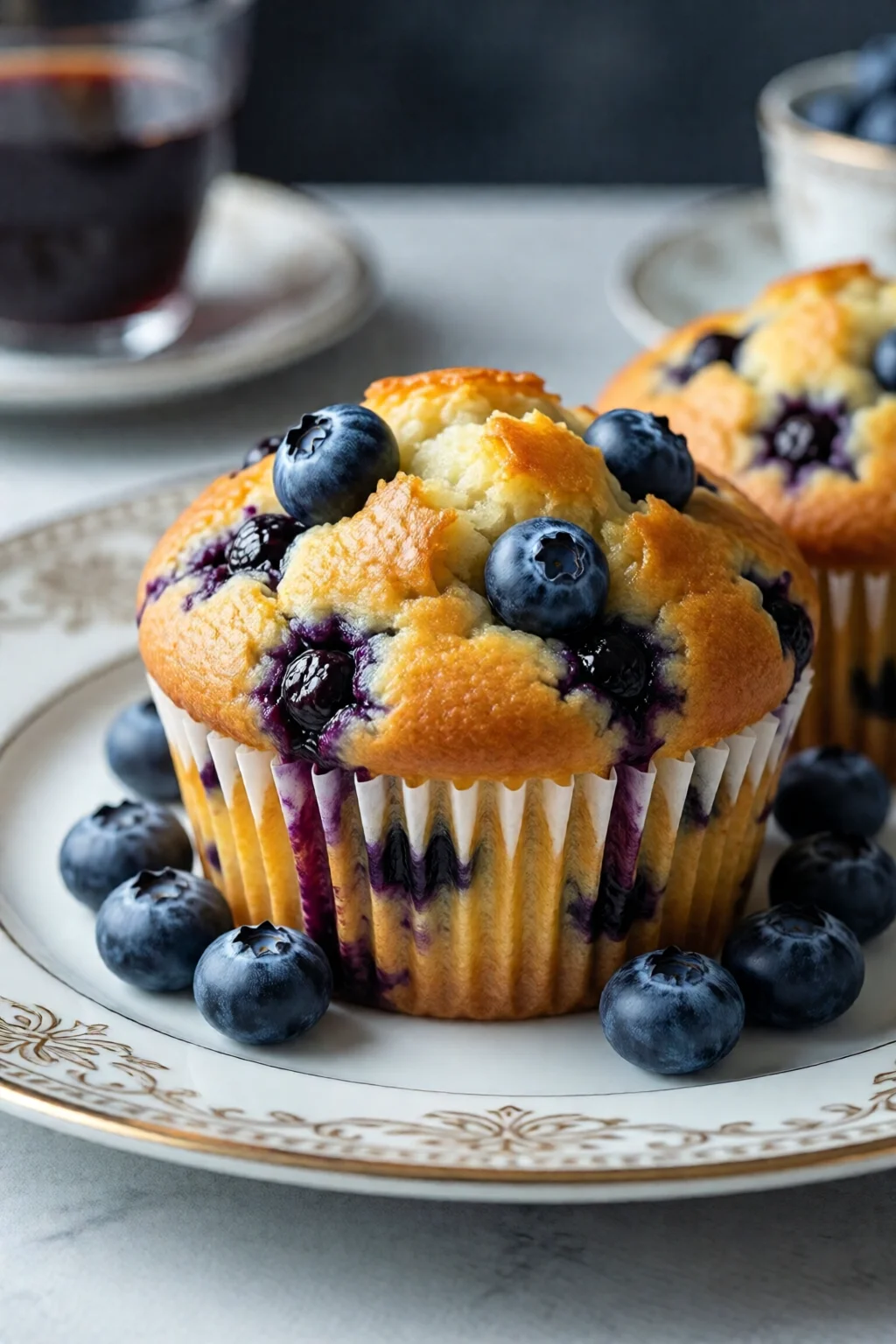 best blueberry muffins recipe fluffy