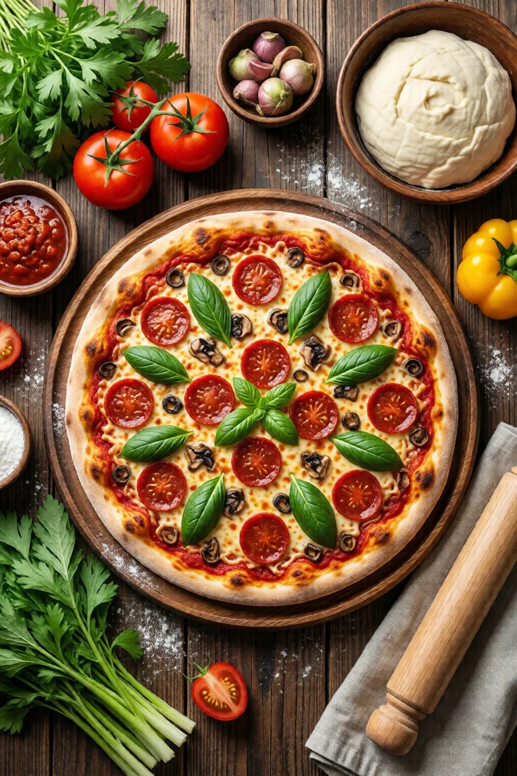 best homemade pizza dough recipe