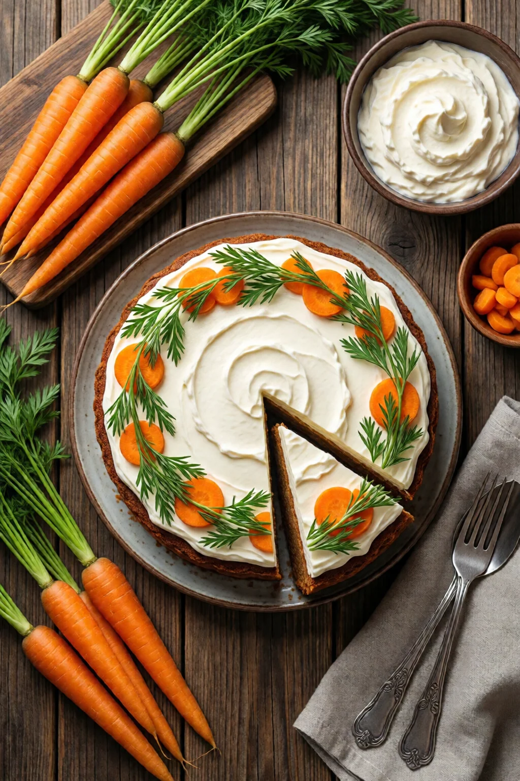 carrot cake recipe with cream cheese