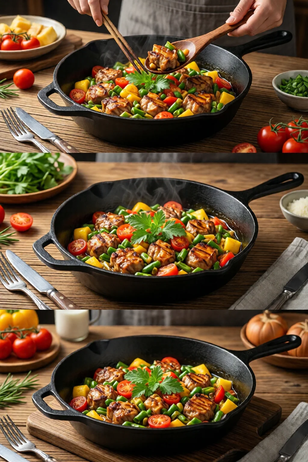 cast iron skillet recipes and care