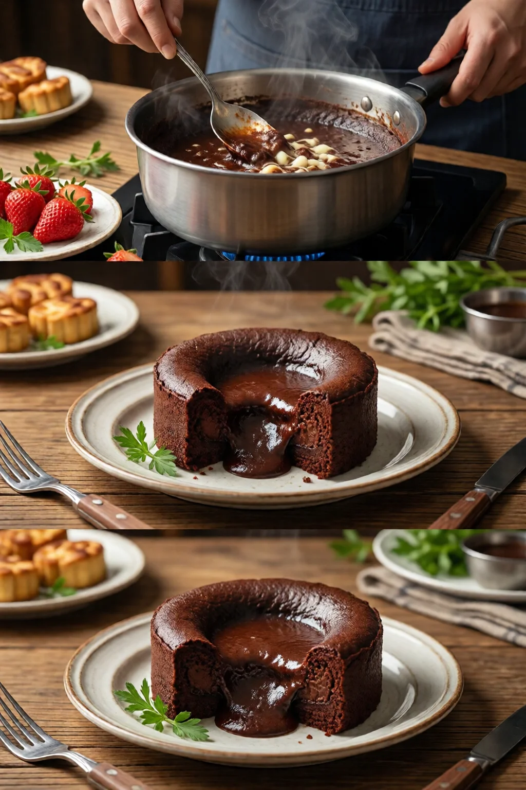 chocolate lava cake recipe easy