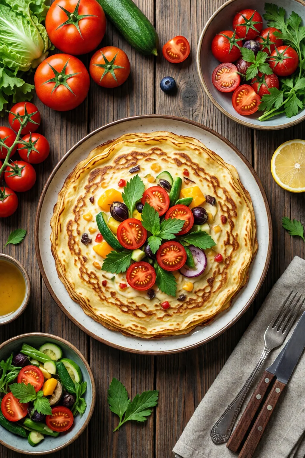 easy crepe recipe sweet and savory