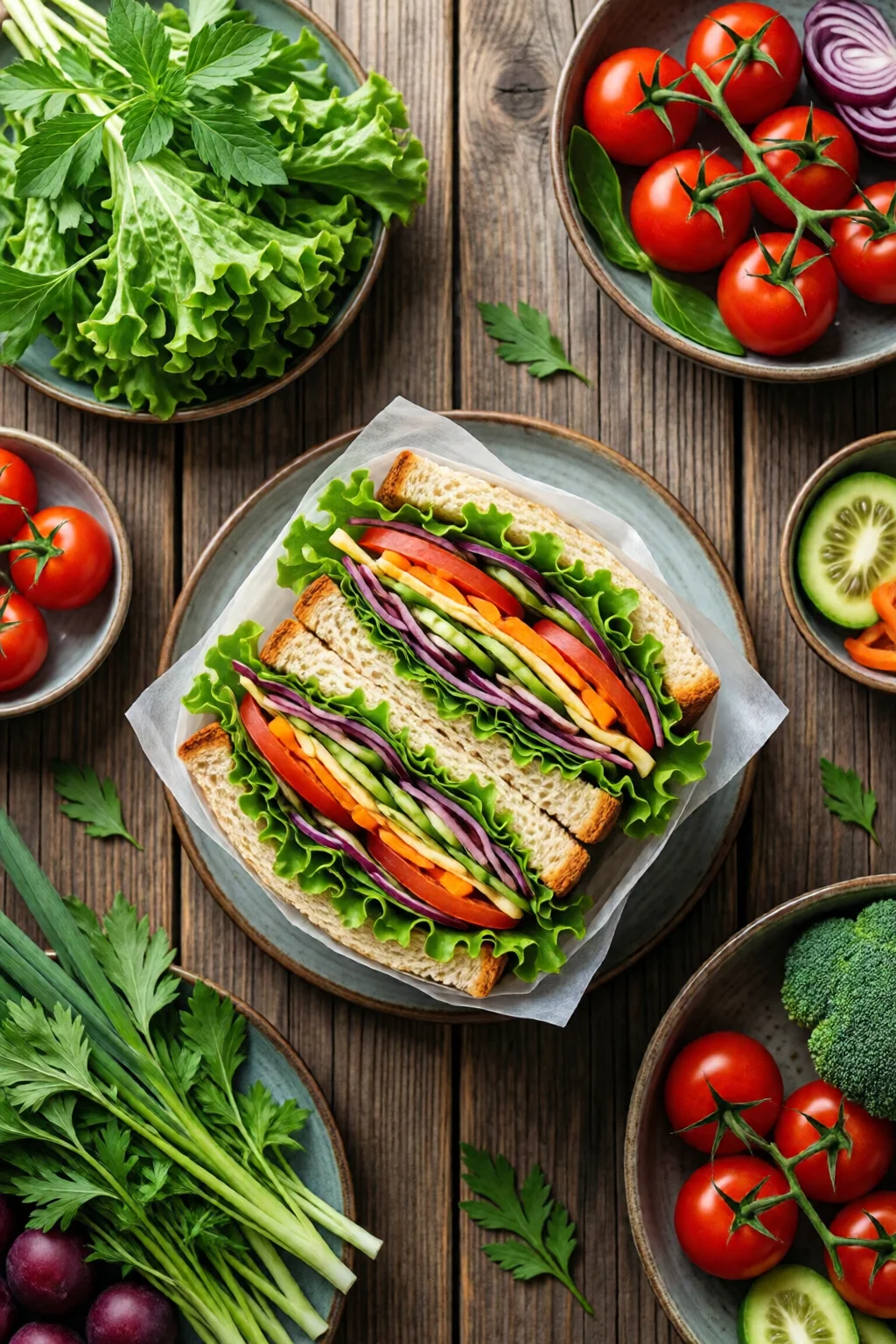 easy wrap and sandwich recipes lunch