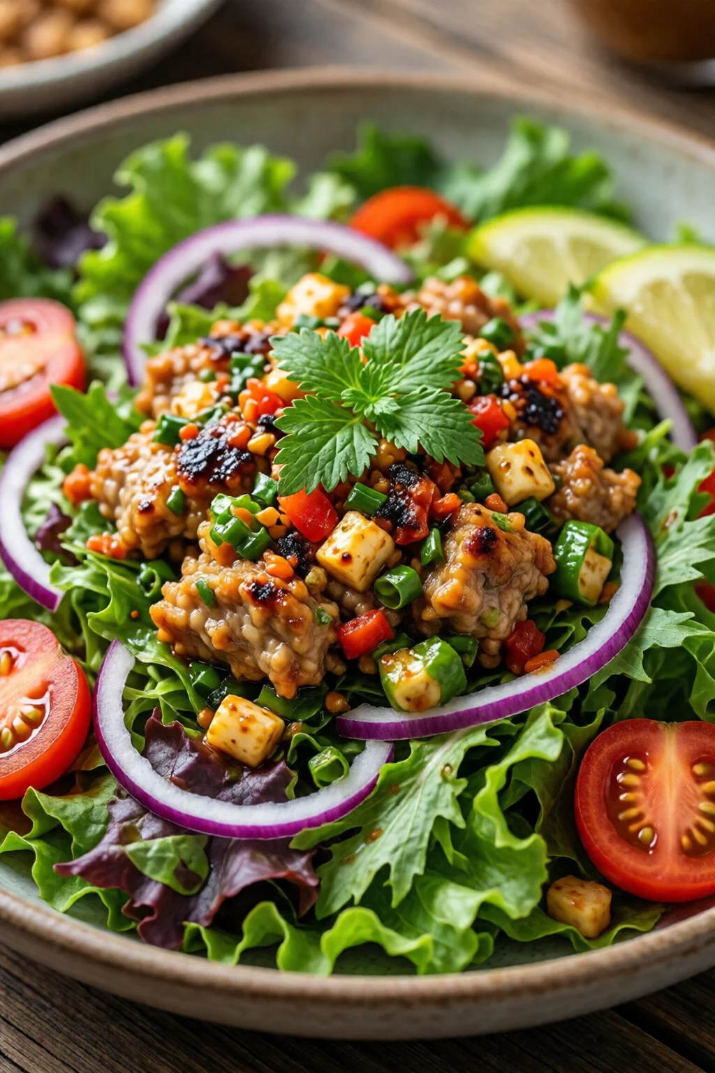 healthy salad recipes for lunch filling