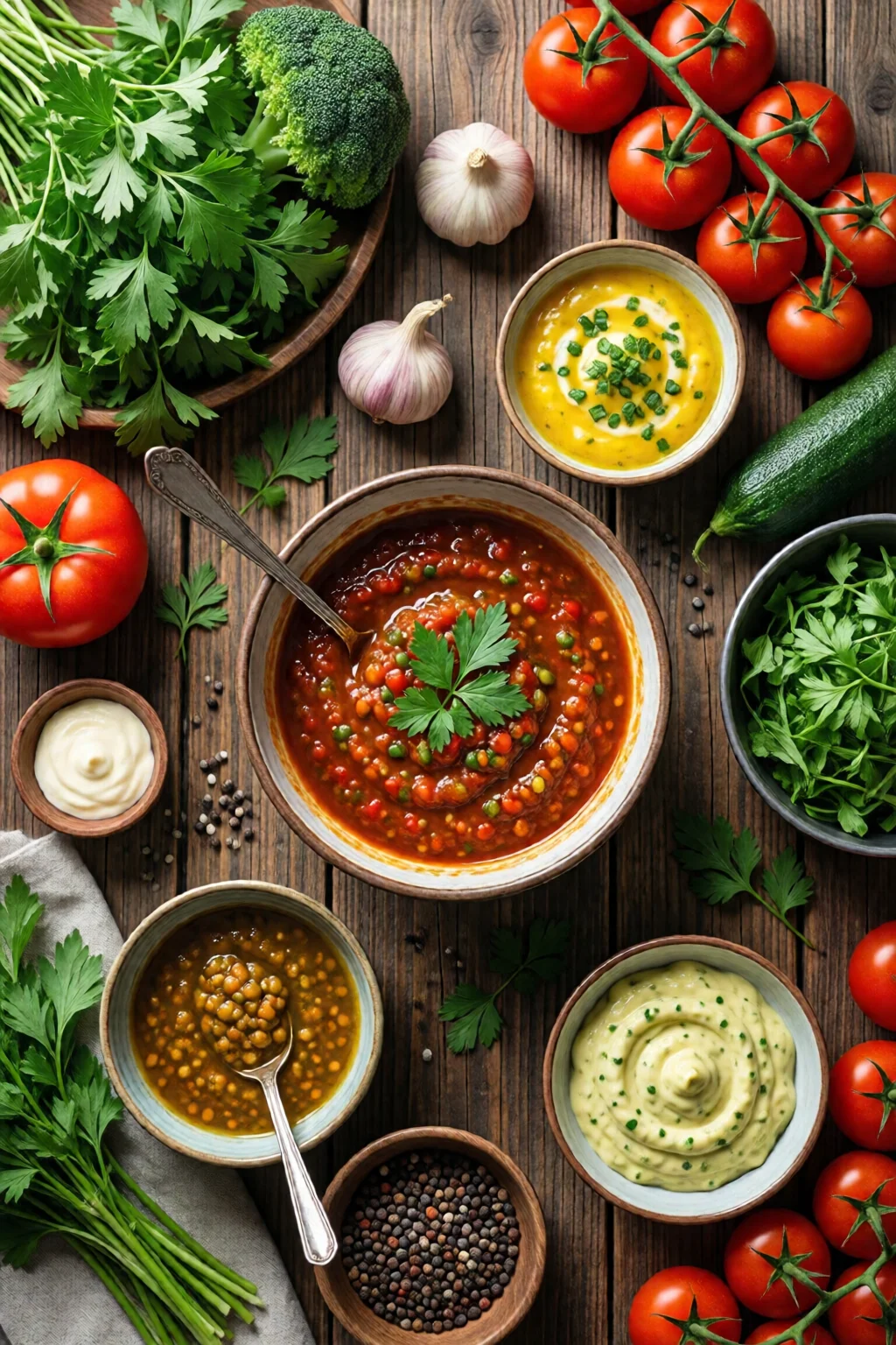 how to make homemade sauces and dips