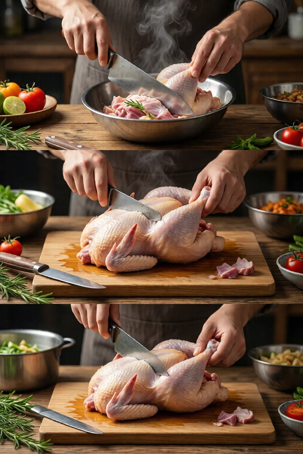how to debone chicken step by step