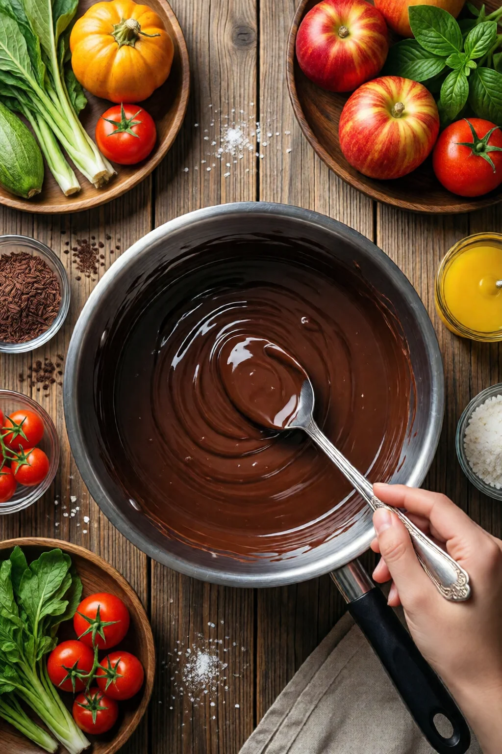 how to temper chocolate at home