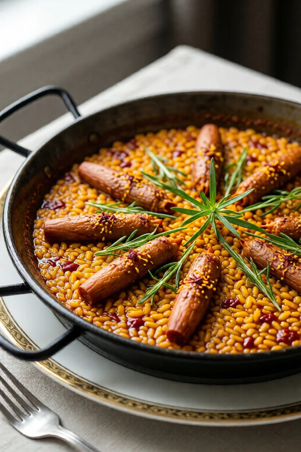 Spanish paella recipe authentic saffron