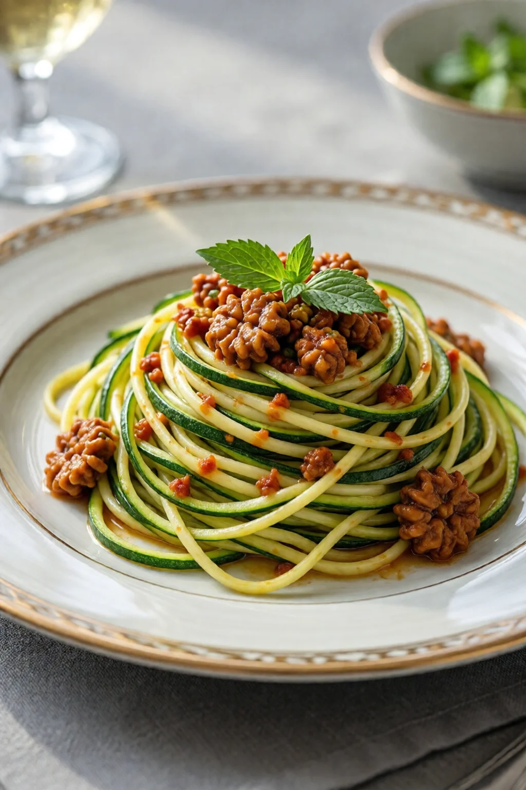zucchini noodle recipes low carb pasta